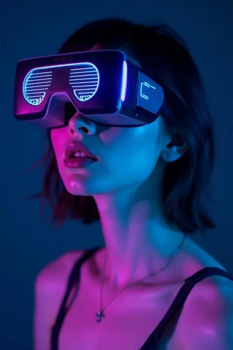Live VR strip cam performer Celeste streaming in 360°