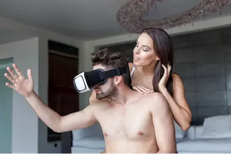 Câmera ao vivo vr casal